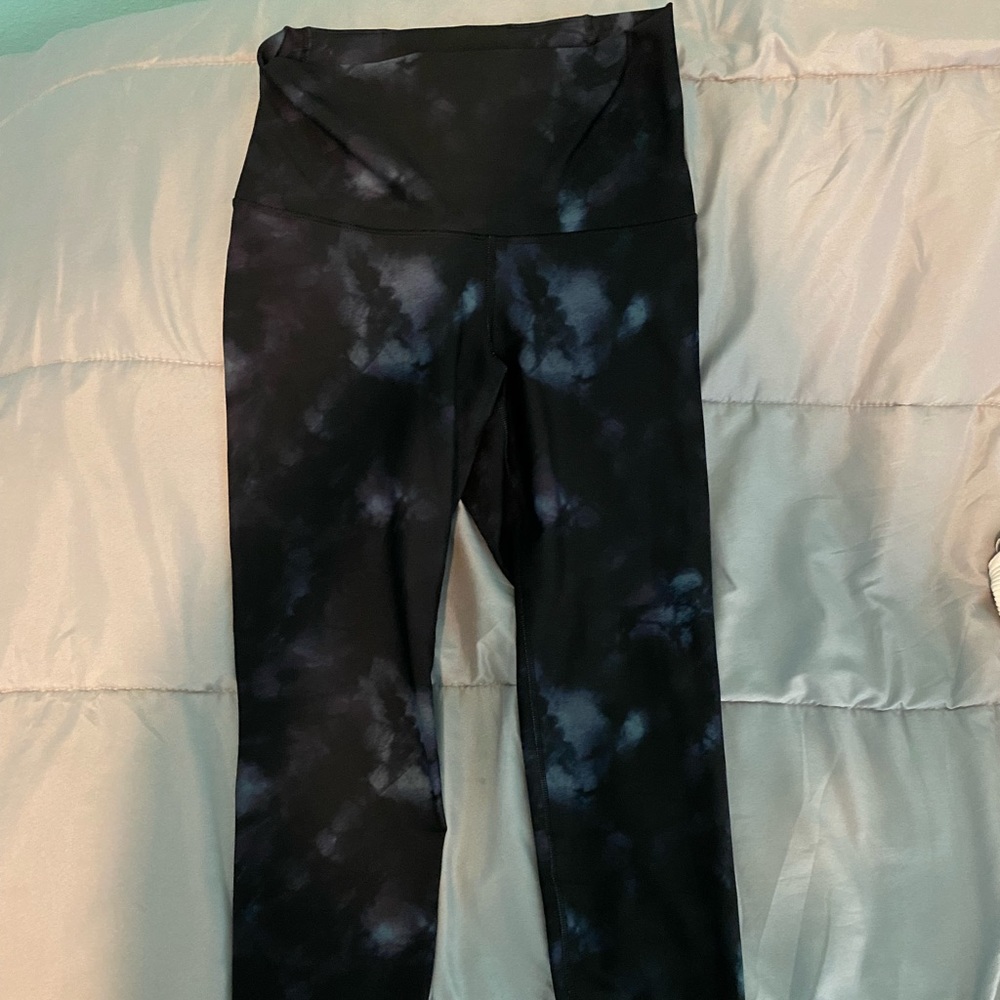 High-Waisted Tie Dye Athletic Leggings